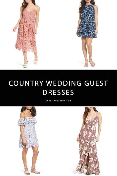 20 Best Country Wedding Guest Dresses Candie Anderson