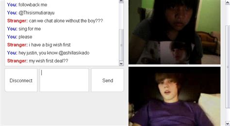 My Gold Diary Omegle Ing With Justin Bieber
