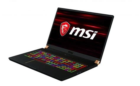 Msi Packs Its Gaming Laptops With Nvidia Rtx Graphics At Ces 2019