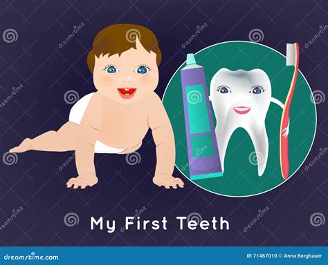 Cartoonish Teeth Dental Care Royalty Free Illustration Cartoondealer