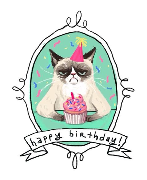 Angry Cat Birthday Funny Happy Birthday Wishes Birthday Wishes And