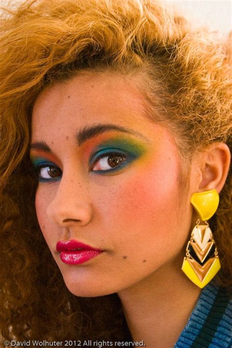A colorful eyeshadow look inspired by 80s makeup. 1000+ images about 80s Hair & Makeup on Pinterest | 1980s ...