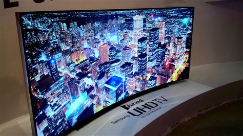 Samsungs New Ultra Hd Tv Is 105 Inches Of Curvy Excess Wired