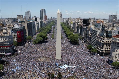 Millions Of Fans Pack Buenos Aires To Celebrate Argentina S World Cup Win