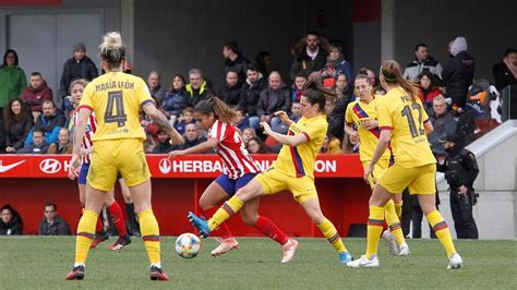 That difference remains the same following an edgy goalless draw, but both sides will feel the title race is. Champions femenina: Atlético de Madrid - Barcelona ...
