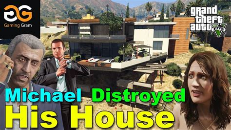 Gta 5 Mission 6 Michael Destroyed A Gangsters House Tennis Coach