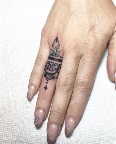 Wedding Band Tattoo Designs 5 Attractive Tattooed Wedding Rings