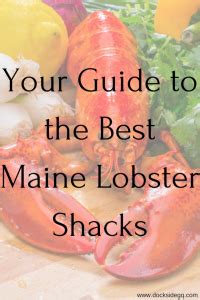 Your Guide to the Best Maine Lobster Shacks