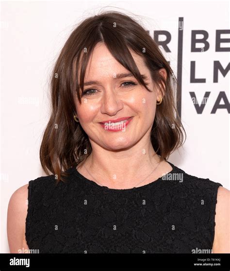 New York Ny April 27 2019 Emily Mortimer Attends The Premiere Of The Good Posture During