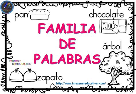 Familia De Las Palabras 1 Imagenes Educativas
