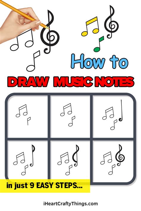 How To Draw Music Notes — Step By Step Guide