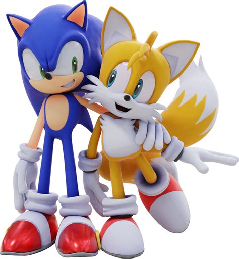 Sonic And Tails By Ganondork123 On Deviantart Sonic Birthday Sonic Sonic The Hedgehog