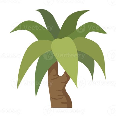 Free Palmboom Cartoon Png With Transparent Background