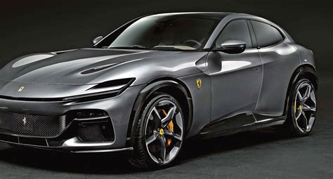 Ferrari Unveils V12 Purosangue Suv
