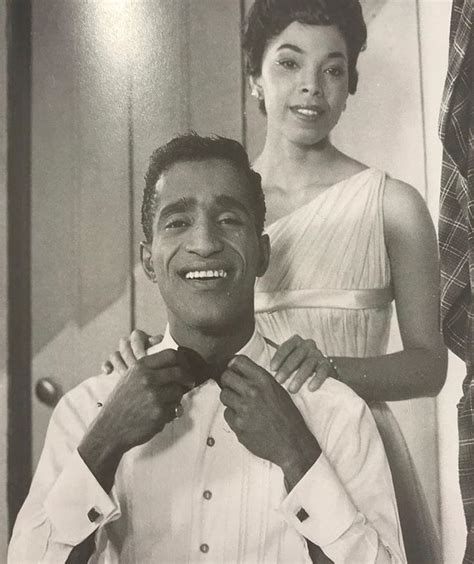 Sammy Davis Jr And Olga James In 1956 During Their Run In Mr