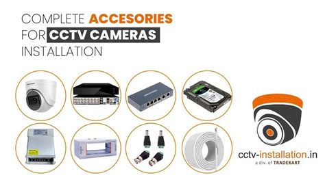 Accessories For Cctv Camera Installation At Rs 650 Cctv Camera