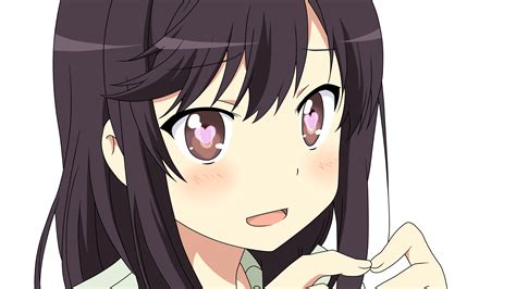 image anime girl with black hair and brown eyes png the best porn website