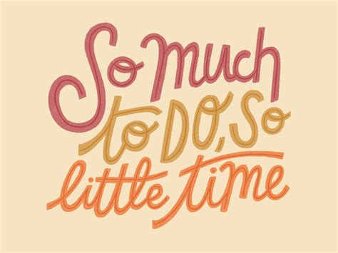 So Much To Do So Little Time By Carole Chevalier On Dribbble