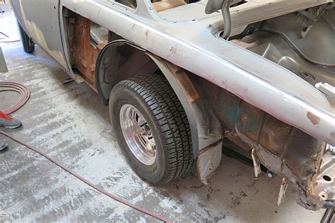 Replacing The 1955 Chevrolet Quarter Panel Hot Rod Network