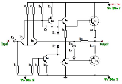 Skema Rangkaian Amplifier Ocl Watt Hi Fi Dengan Transistor Skemaku Com Riset