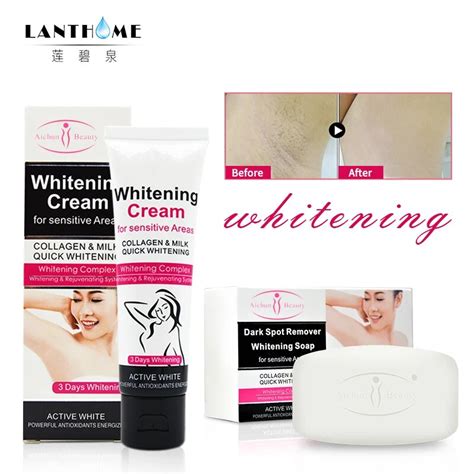 2pc Beauty Body Whitening Cream Vaginal Lips Private Part Pink Underarm