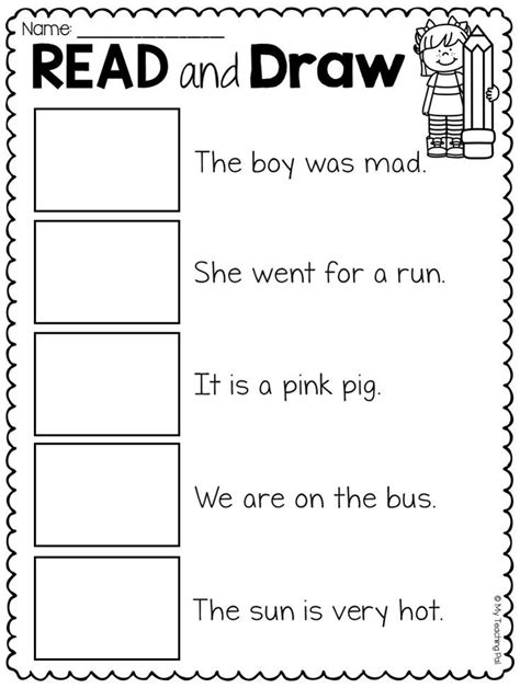 Read And Match Worksheet Pack Distance Learning Reading