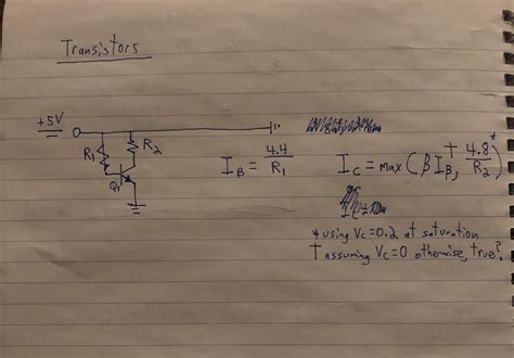 I Improved My Understanding Of Transistors Yesterday Is This All Right Just One More Detail To