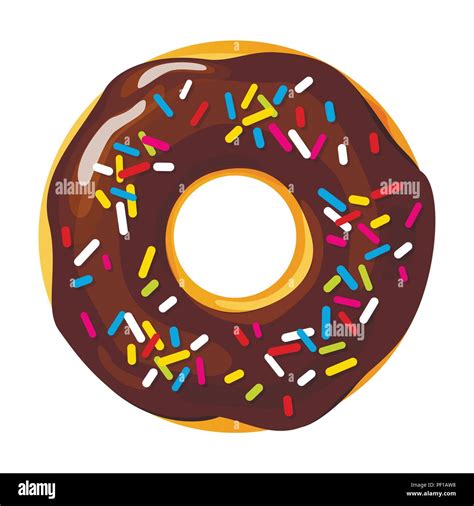 Vector Donut Illustration Hi Res Stock Photography And Images Alamy