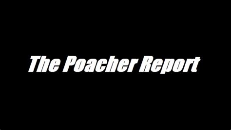 The Poacher Report Live Stream Youtube