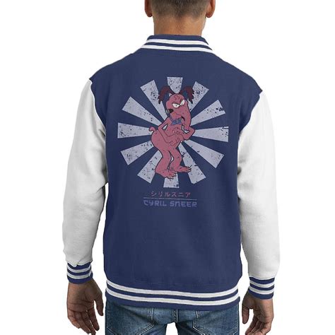 Cyril sneer is one of the biggest tycoons in the evergreen forest. Cyril Sneer Retro Japanese Raccoons Kid's Varsity Jacket ...