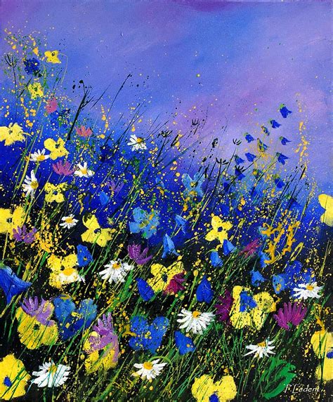 Wild Flowers 560908 Painting By Pol Ledent