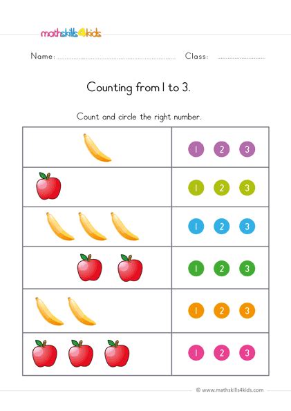 These are pdf files suitable for an ebook reader. Preschool Math Worksheets PDF | Prekinders math printables