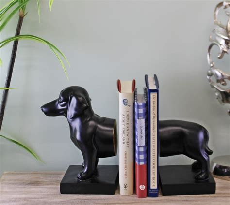 A Lovely Pair Of Bookends Featuring 2 Halves Of A Sausage Dog Perfect