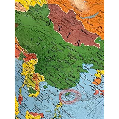 Buy X World Wall Map By Smithsonian Journeys Blue Ocean Edition