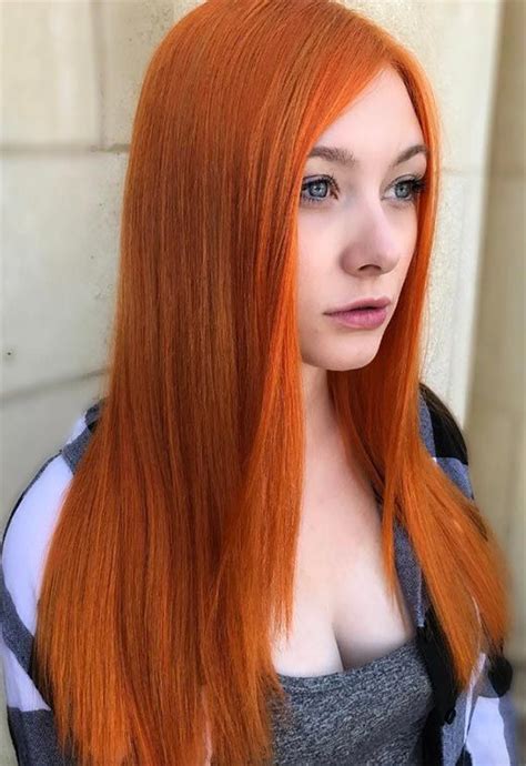 Flaming Copper Hair Color Ideas For Every Skin Tone Glowsly Orange