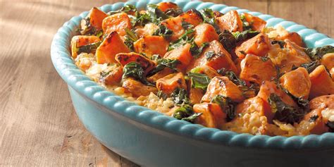 Place sour cream in a small bowl. The Pioneer Woman Sweet Potato and Kale Casserole Frozen Side