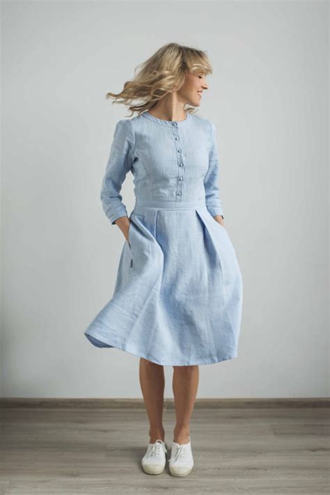 Linen Dresses Handcrafted Ethically Made World Wide Shipping