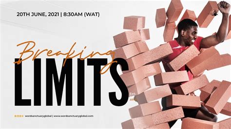 Sunday Service 20th June 2021 Breaking Limits Youtube