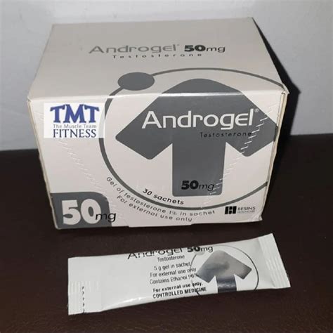 Androgel 50mg Testosterone 1 30 Sachets5g At Rs 1500pack Sex Hormone Testosterone
