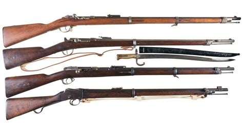 Four Antique Military Rifles Rock Island Auction