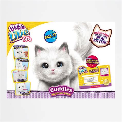 New Little Live Pets Cuddles My Dream Kitten Ebay