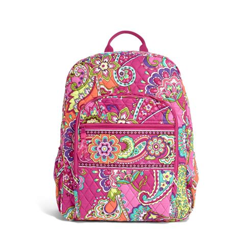 Vera Bradley Vb Campus Backpack Pink Swirls Backpacks And Bookbags