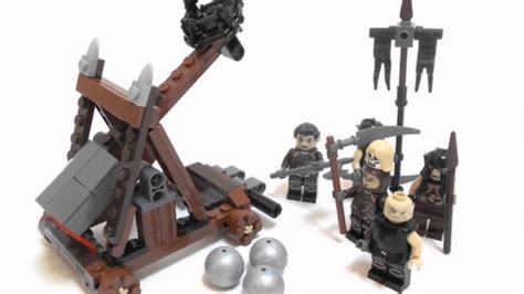 Lego Minas Tirith Set Youtube