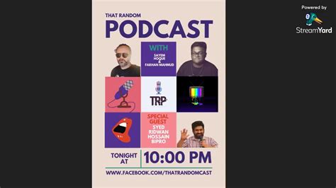 That Random Podcast Episode 6 Dhaka In The 6th Episode We Are