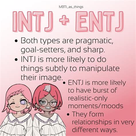 Intj And Entj In 2022 Entj Relationships Mbti Relationships Mbti