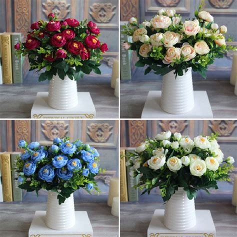 Choose a solid fabric cover, a windowed fabric cover or a customizable photo cover. High Quality silk flower European 1 Bouquet Artificial ...