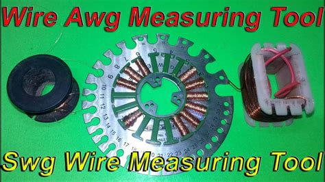 How To Use A Wire Gauge Tool Awg Measuring Tool Swg Wire Measuring