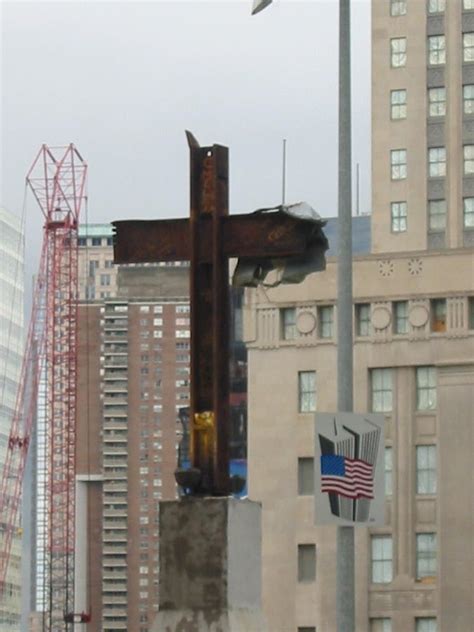 Cross At Ground Zero Photograph By Ronald Fleischer Fine Art America