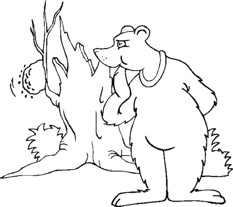 Lost in the forest ! Free Coloring Pages - Forest Animals