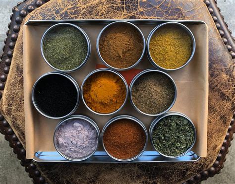 Indian Cooking Spice Set Spice Station